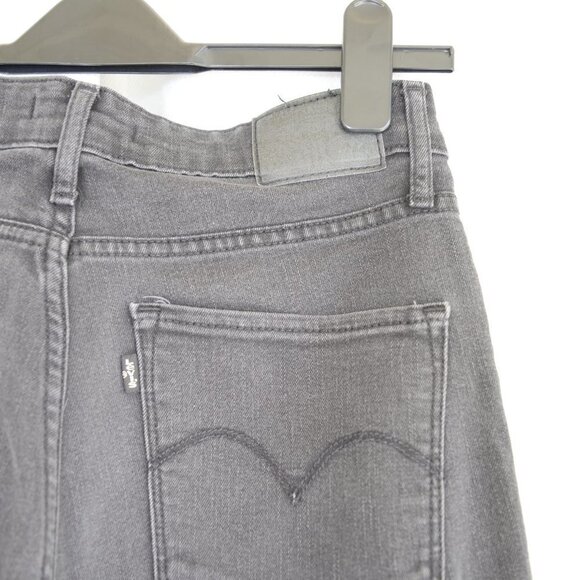 Levi's High Rise Skinny Washed Black Jeans Sz 29 - Picture 5 of 5